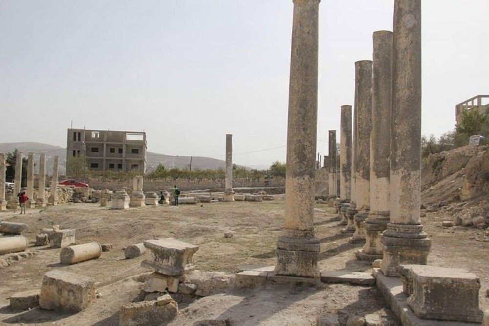 منطقة سبسطية الأثرية شمالي نابلس