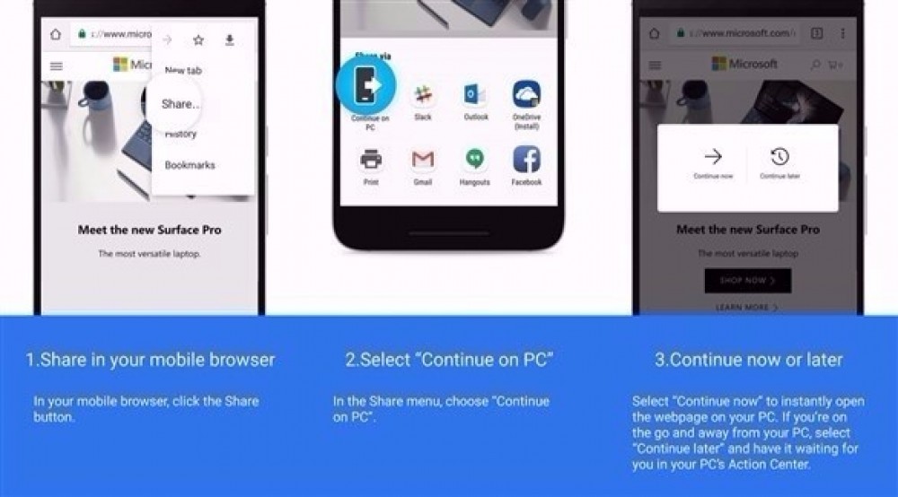 تطبيق يربط أجهزة أندرويد وكمبيوترات «ويندوز 10»