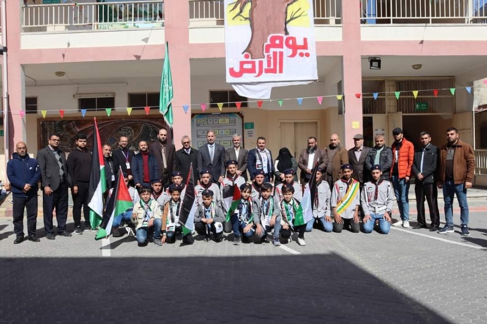تعليم شرق غزة يُحيي الذكرى ال”47” ليوم الأرض