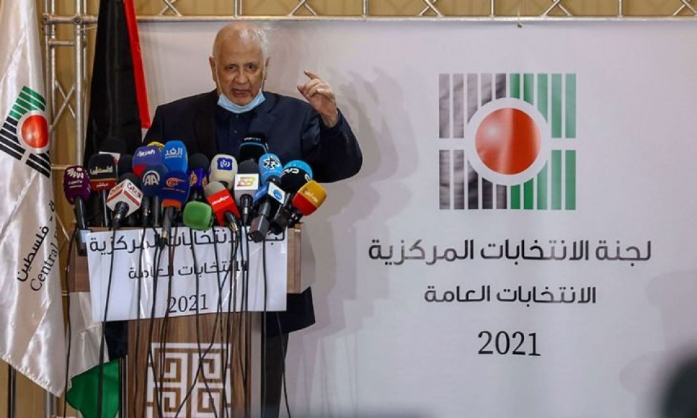 رئيس لجنة الانتخابات المركزي حنا ناصر 