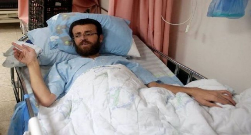 الاسير محمد القيق المضرب عن الطعام