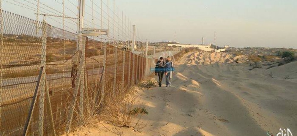صورة من حدود قطاع غزة - ارشيف- 
