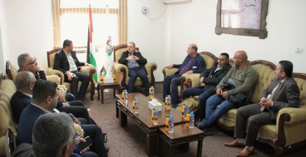  أبو الريش يستقبل وفد منظمة أطباء لحقوق الإنسان