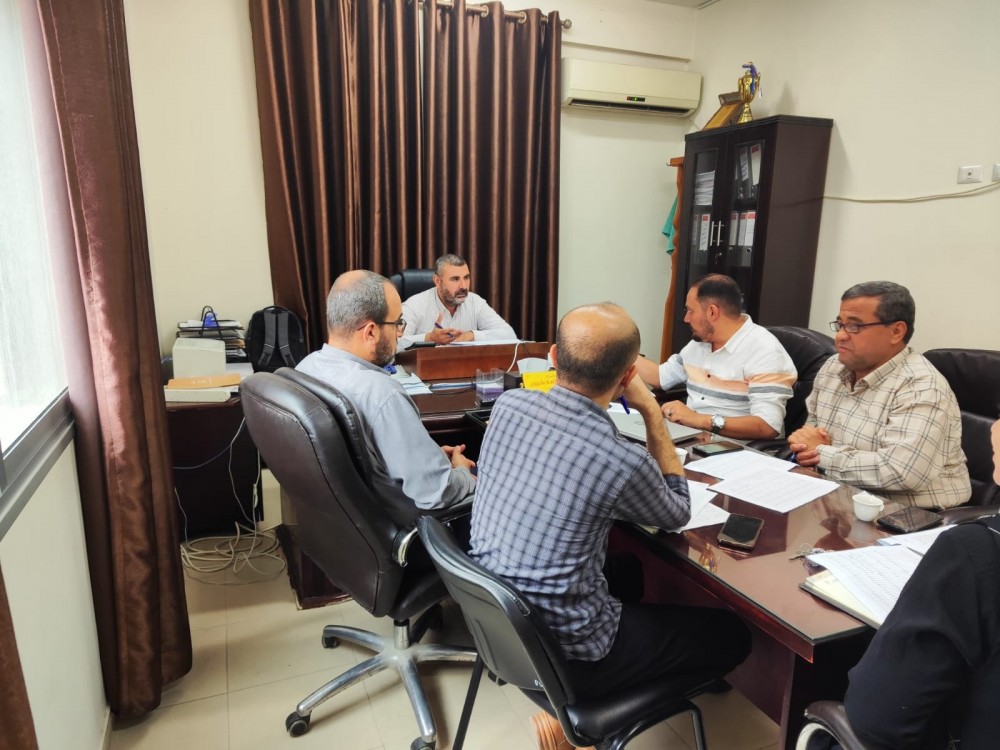 جانب من مناقشة موازنة الدوائر الحكومية 