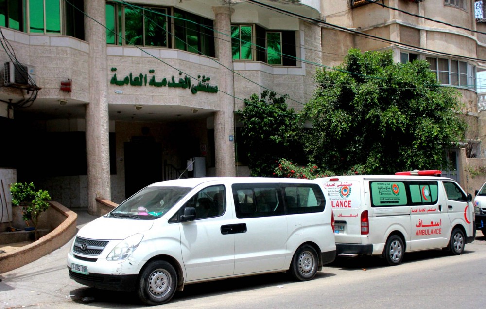استئصال ورم ليفي كبير في مستشفى الخدمة العامة بغزة