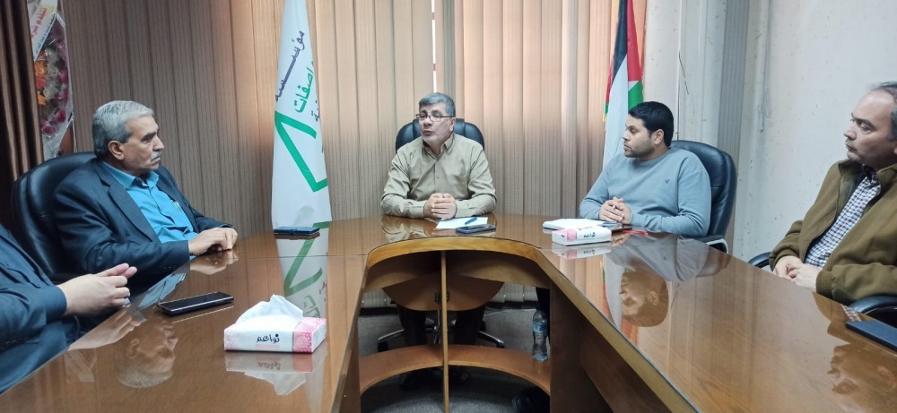 مؤسسة المواصفات والمقاييس تستقبل وفداً من اتحاد الصناعات الإنشائية.2