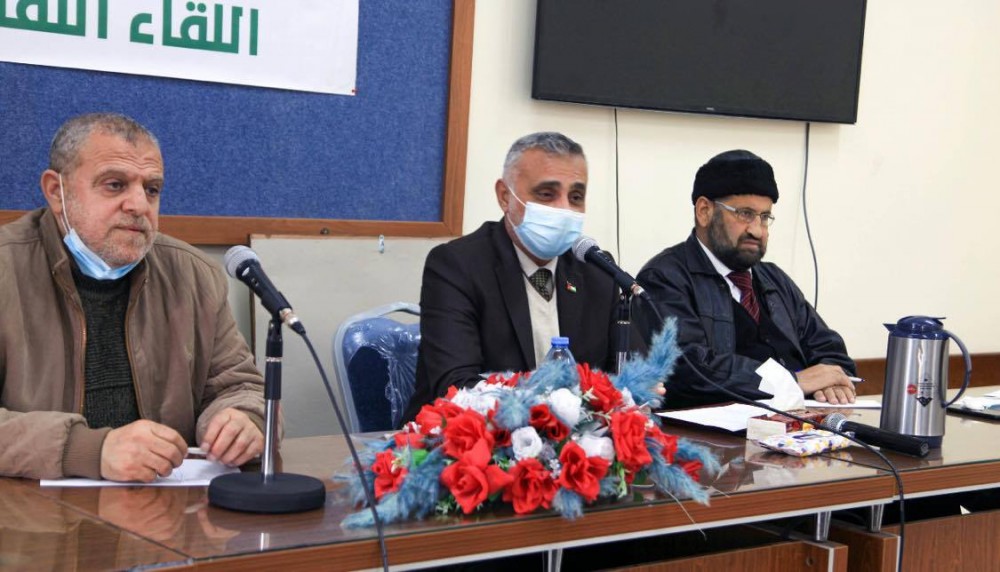 عوض يناقش مستجدات العمل النقابي مع تجمع النقابات بغزة