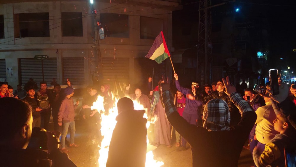 مسيرات حاشدة في العديد من مدن الضفة نصرة لغزه