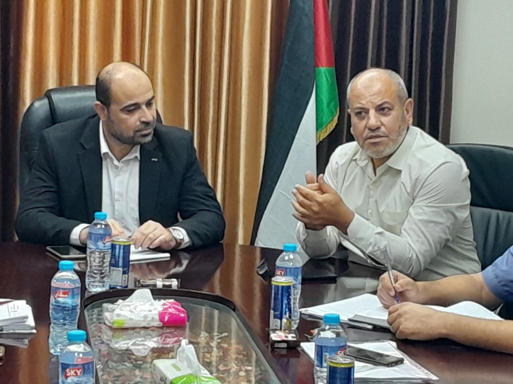  سلطة الأراضي تناقش مع  ديوان الرقابة المالية والإدارية عدة قضايا مشتركة