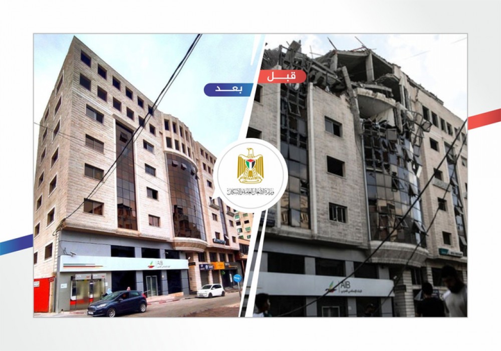 الأشغال تنفذ أكثر من 160 زيارة ميدانية لمشاريع  إعادة الإعمار خلال يناير 