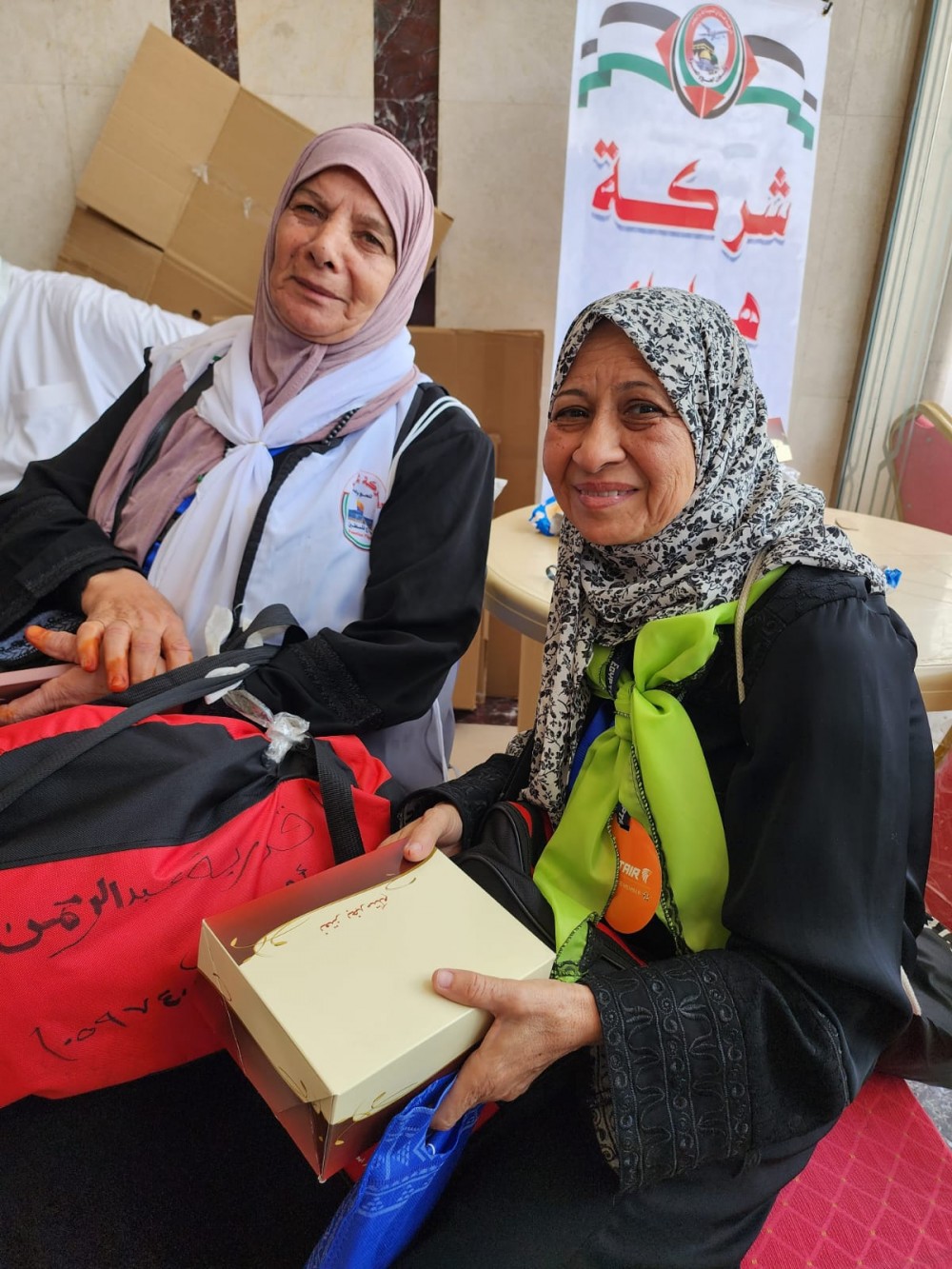 اكتمال وصول الفوج الثالث من حجاج قطاع غزة الى مكة المكرمة (6)