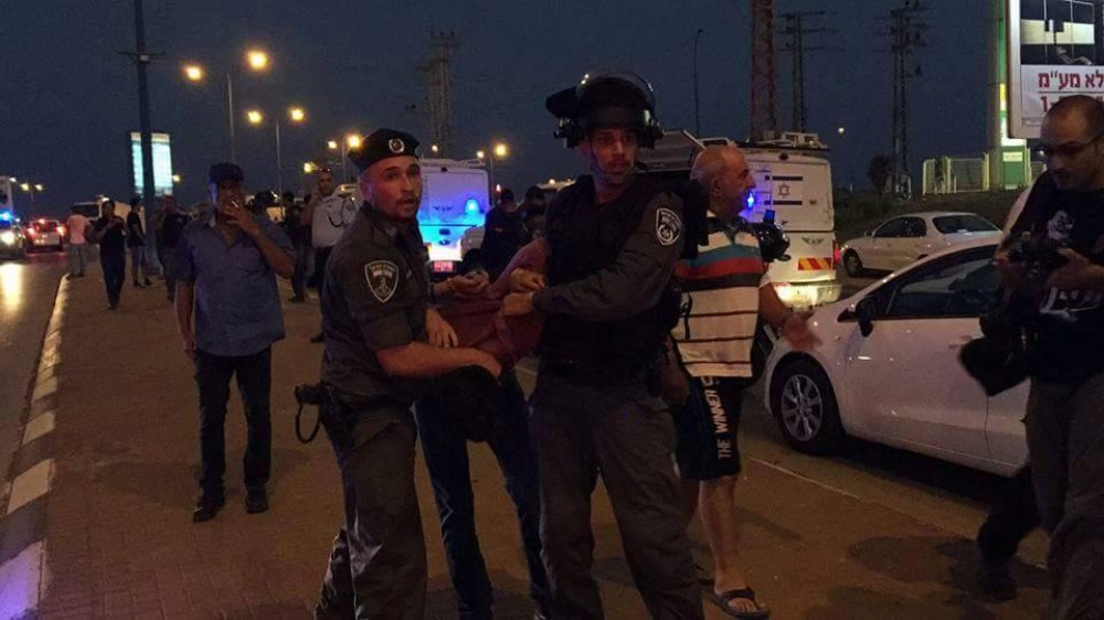 فض المسيرة المساندة لأسير علان