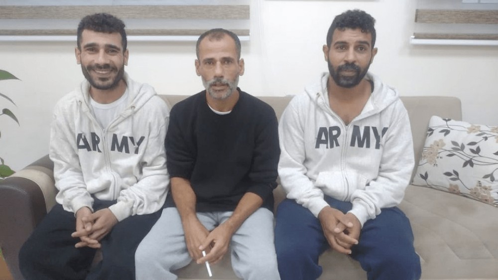 الصيادون المفرج عنهم 
