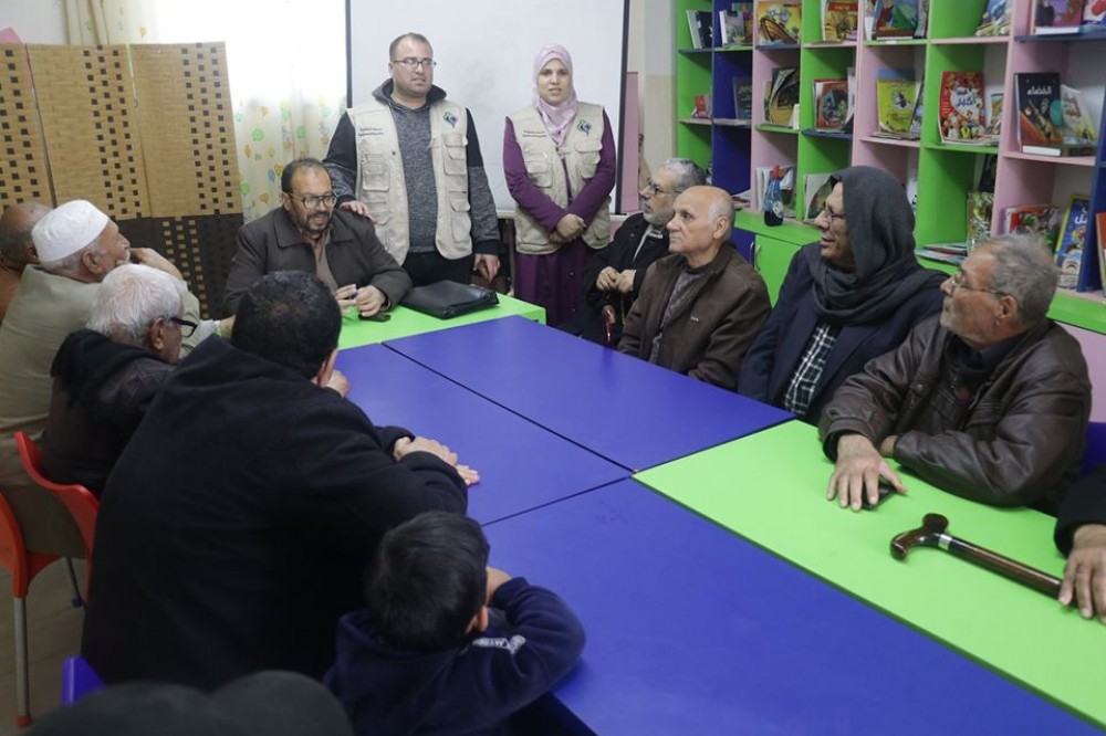 خدمات الطفولة تفتتح سلسلة محاضرات تثقيفية توعوية لكبار السن