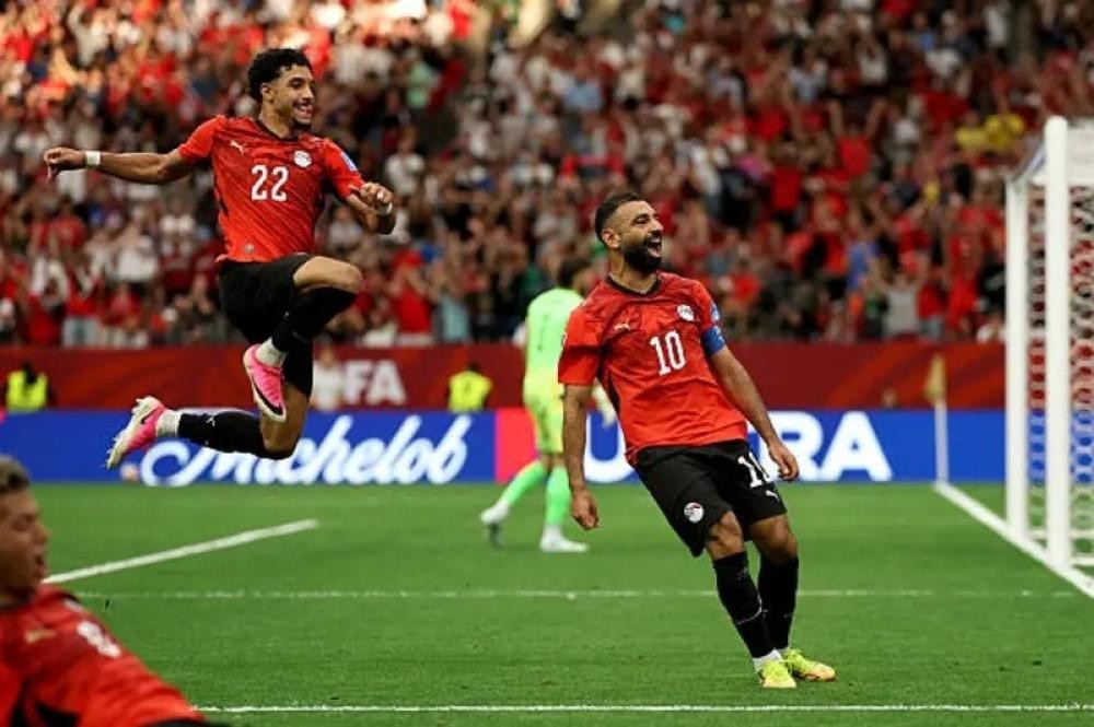 منتخب مصر فوزًا تاريخيًا على نيوزيلندا بثلاثية لهدف