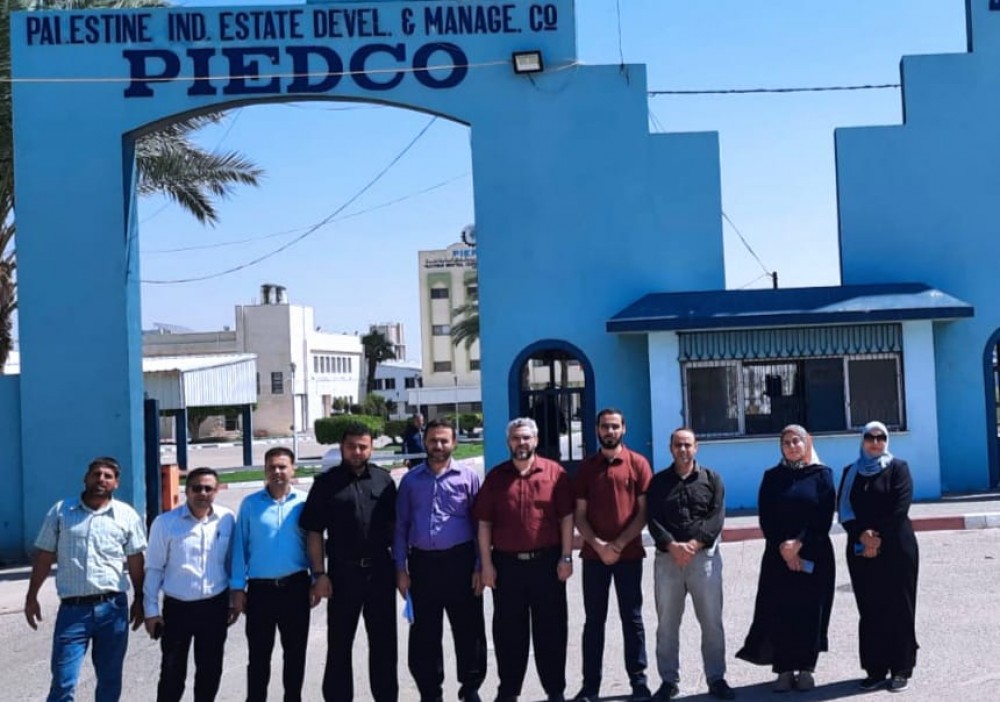 الإدارة العامة للطرق بوزارة المواصلات تزور المنطقة الصناعية 