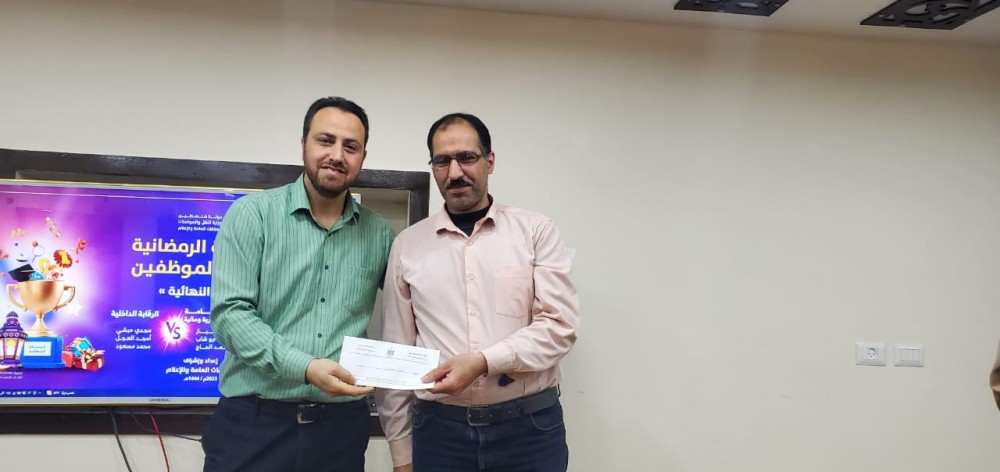 المواصلات تنهى المسابقة الرمضانية الأولى للعام 2023