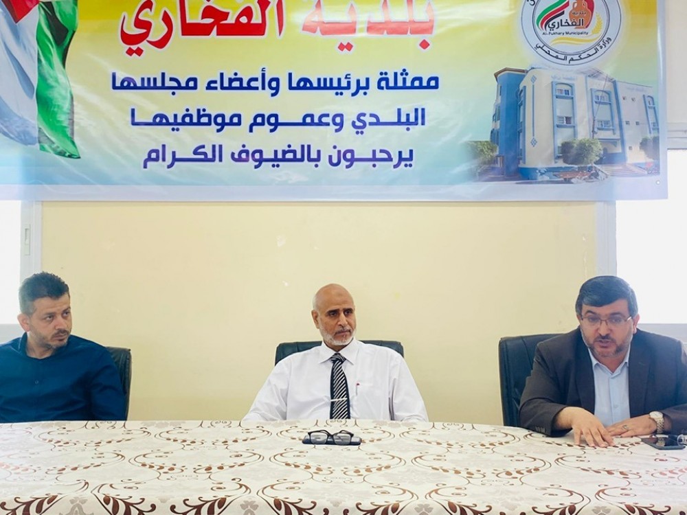 بلدية الفخاري تنظم لقاءً بعنوان 