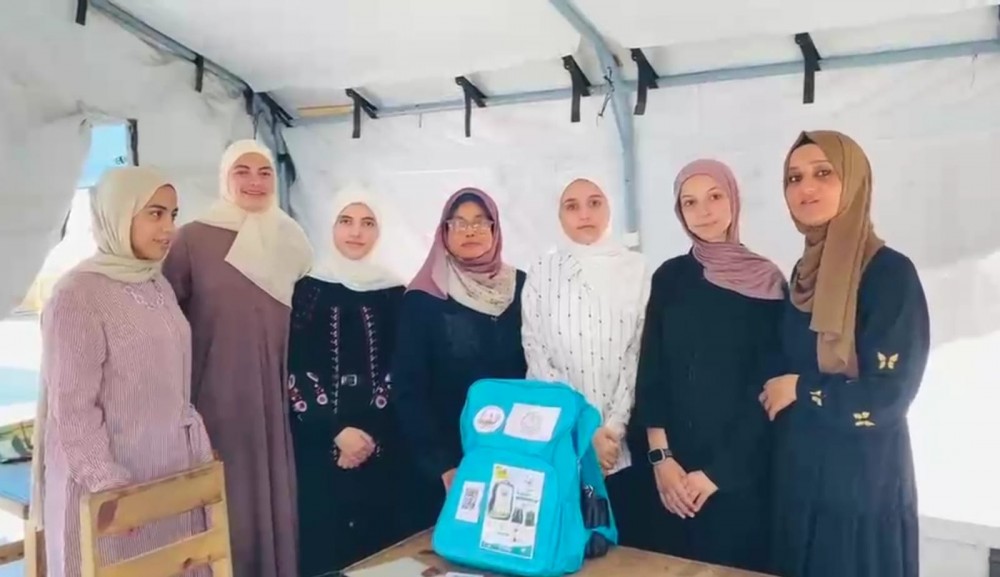 «حقيبة غزة الذكية» تكسر قيود الحرب وتفوز بالمركز الثاني في مسابقة «لنبتكر» العربية