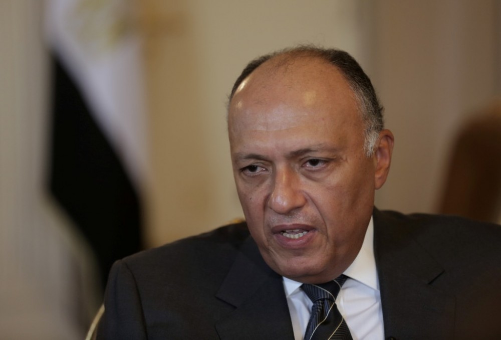 وزير الخارجية المصري سامح شكري 