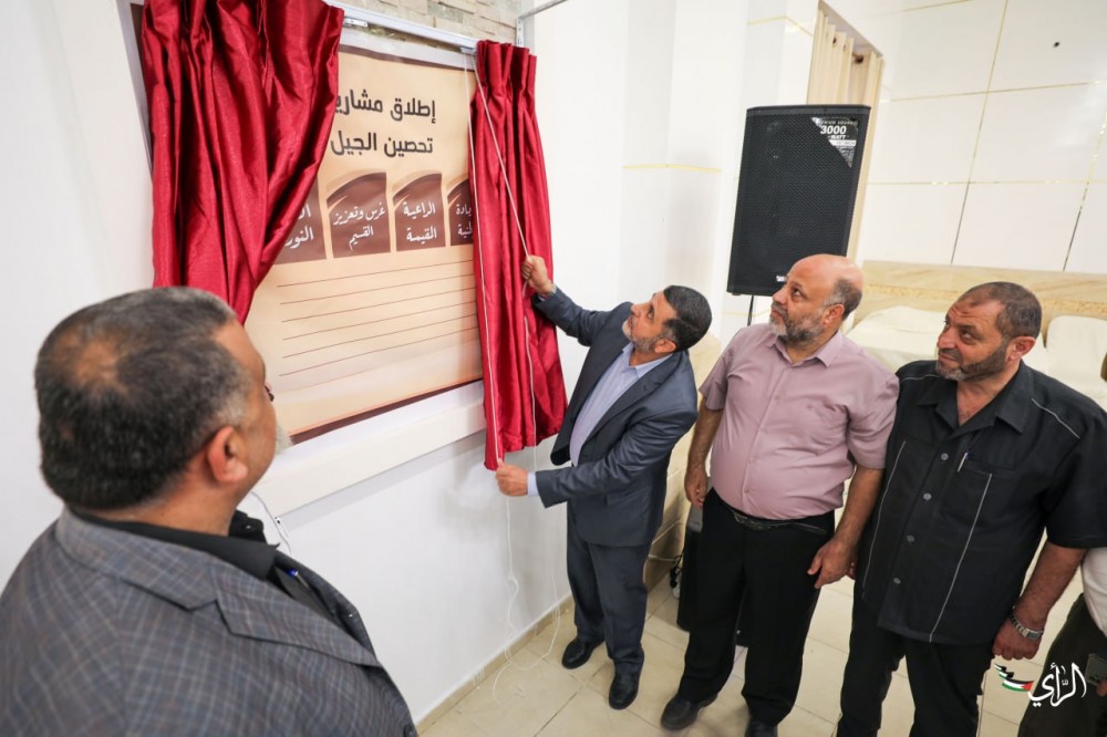 جانب من إطلاق المشاريع 