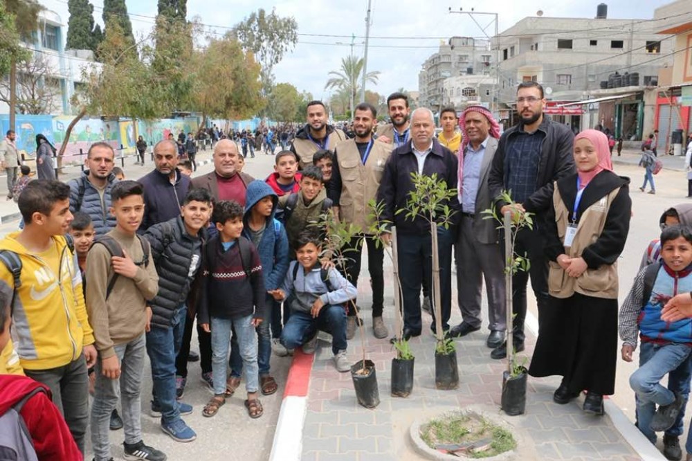 بلدية المغراقة تحيي يوم الأرض الفلسطيني