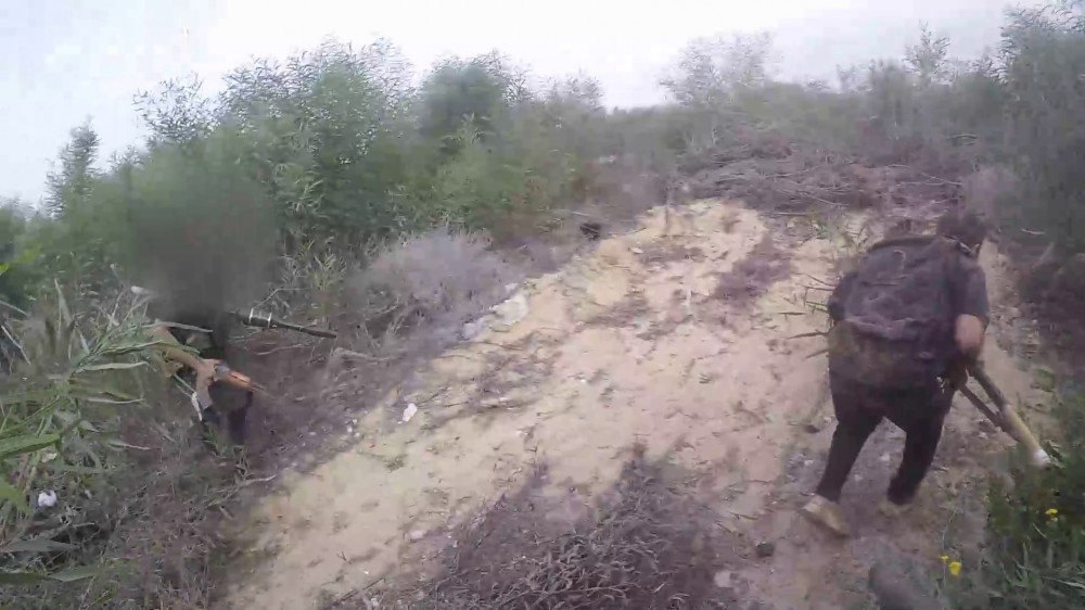 كتائب القسام تنشر فيديو لالتحام أبطالها بقوات الاحتلال في إيرز