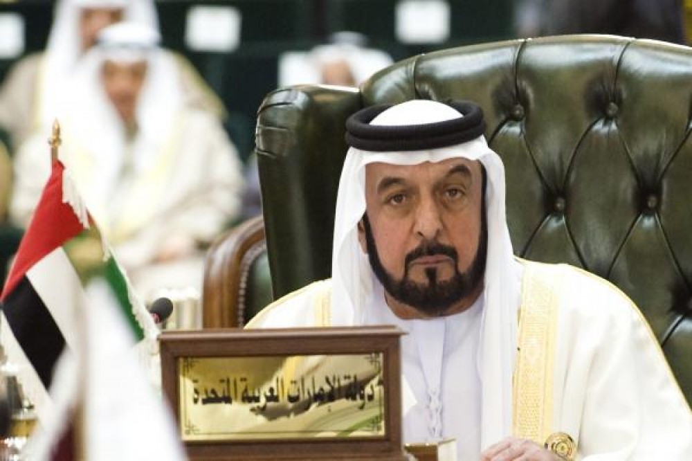 رئيس دولة الإمارات العربية المتحدة الشيخ خليفة بن زايد آل نهيان