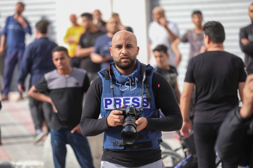 الرأي توثق عمل الطواقم الصحفية في غزة (4)