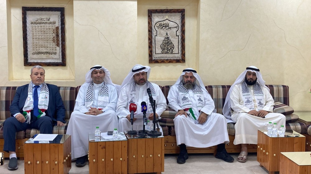 جانب من المؤتمر الصحفي 