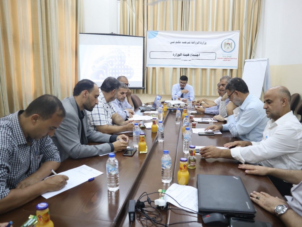 الزراعة تناقش توجهات الخطة التشغيلية للعام ٢٠٢٤