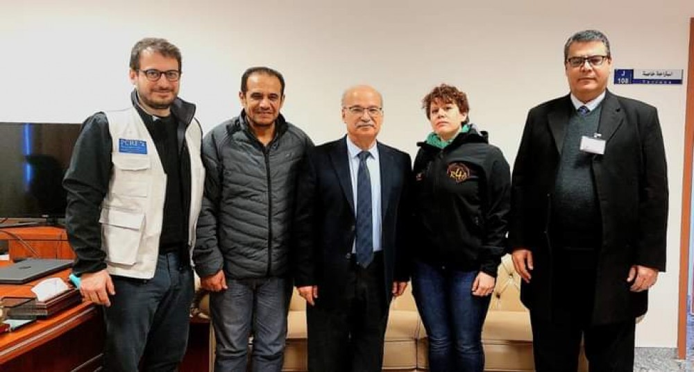 مستشفى الصداقة يطلع وفداً إيطالياً على خدمات مرضى الأورام