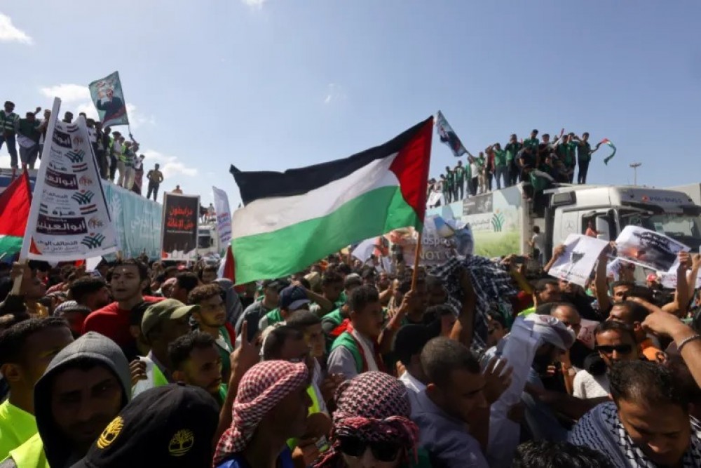 مظاهرات عبر العالم تنديداً بالمجازر الاحتلال في غزة