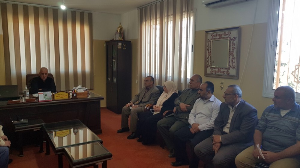 مدير تعليم الشمال يناقش  الاستعدادات لامتحانات الثانوية العامة