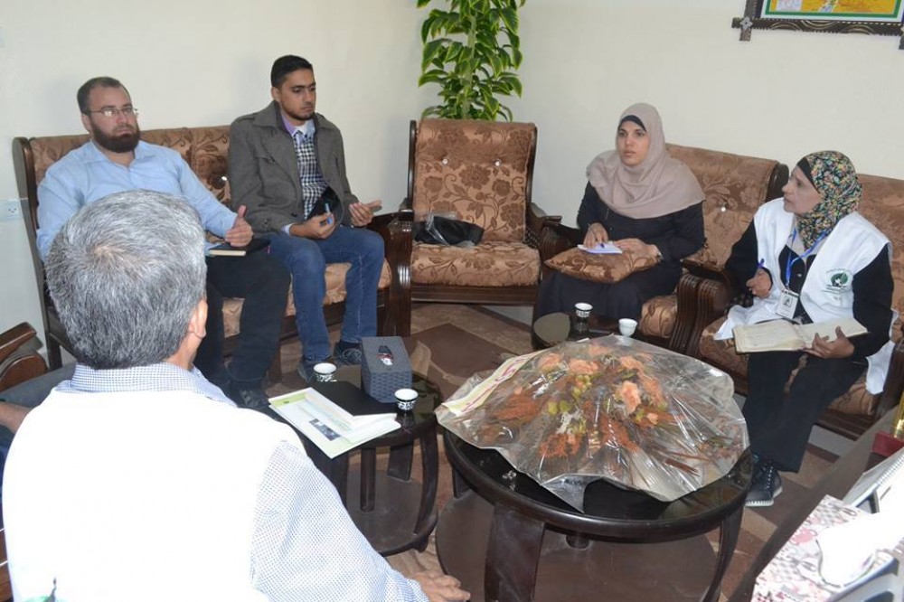 خلال استقبال  خدمات الطفولة، وفدا من المركز الوطني للتأهيل المجتمعي