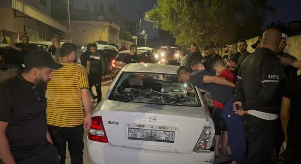 جانب من عملية الاغتيال الإسرائيلية في جنين