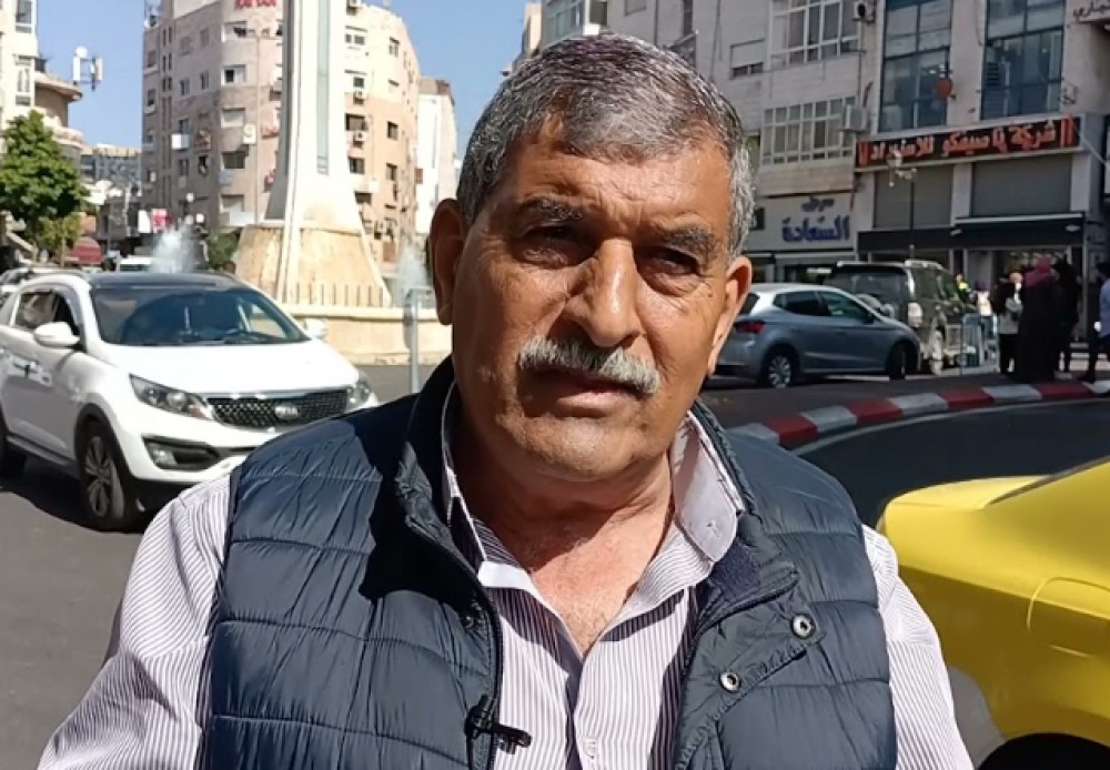  منسق التحالف الشعبي للتغيير الناشط عمر عساف