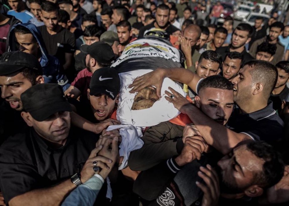 تشييع الشيهد بهاء أبو العطا