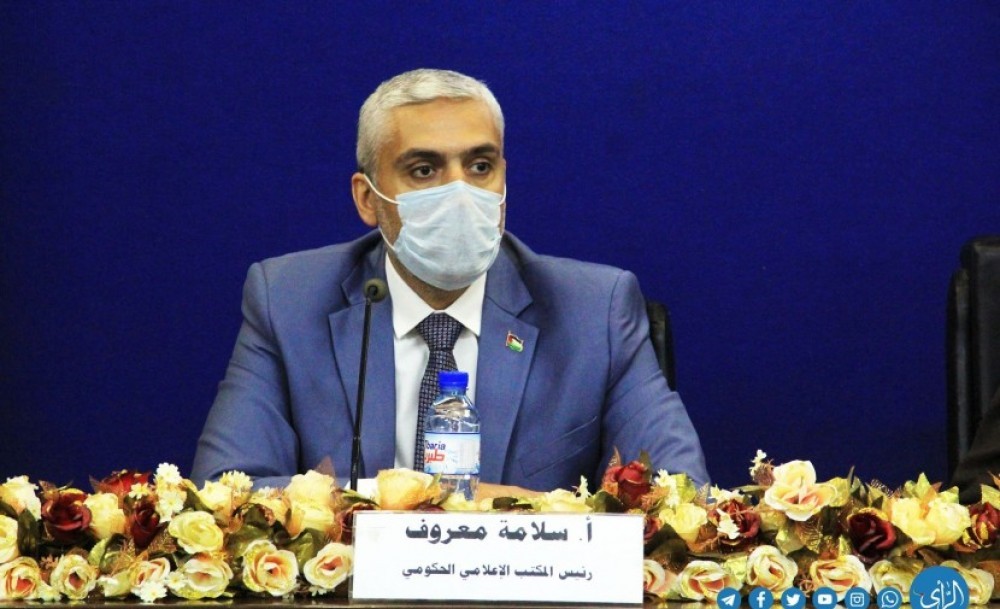 رئيس المكتب الإعلامي الحكومي سلامة معروف