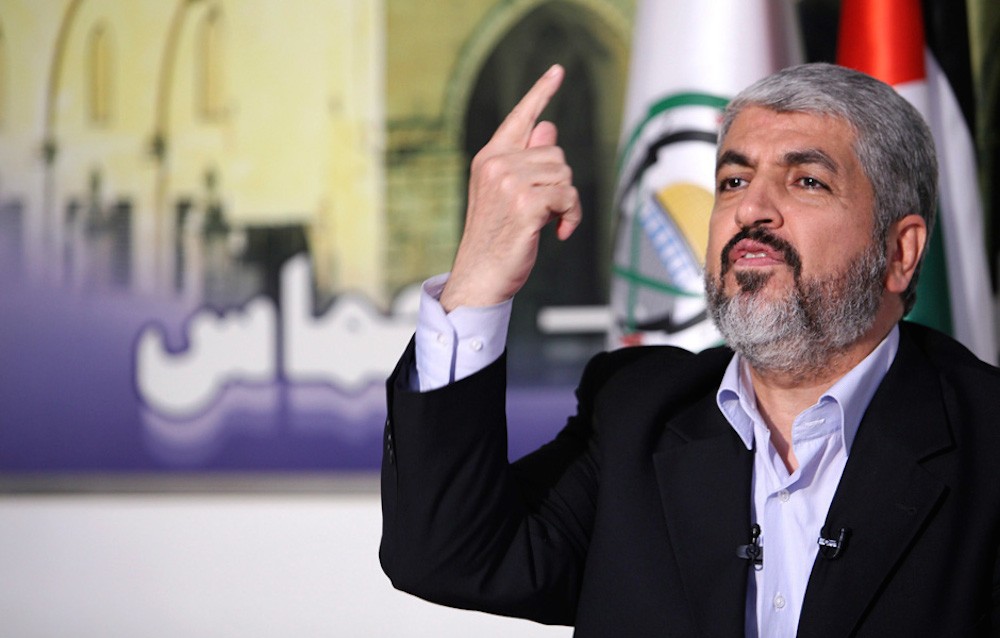 رئيس المكتب السياسي لحماس خالد مشعل 