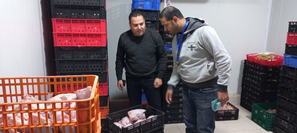 الاقتصاد تنظم جولة ميدانية على مذابح الدواجن ووحدات التجميد