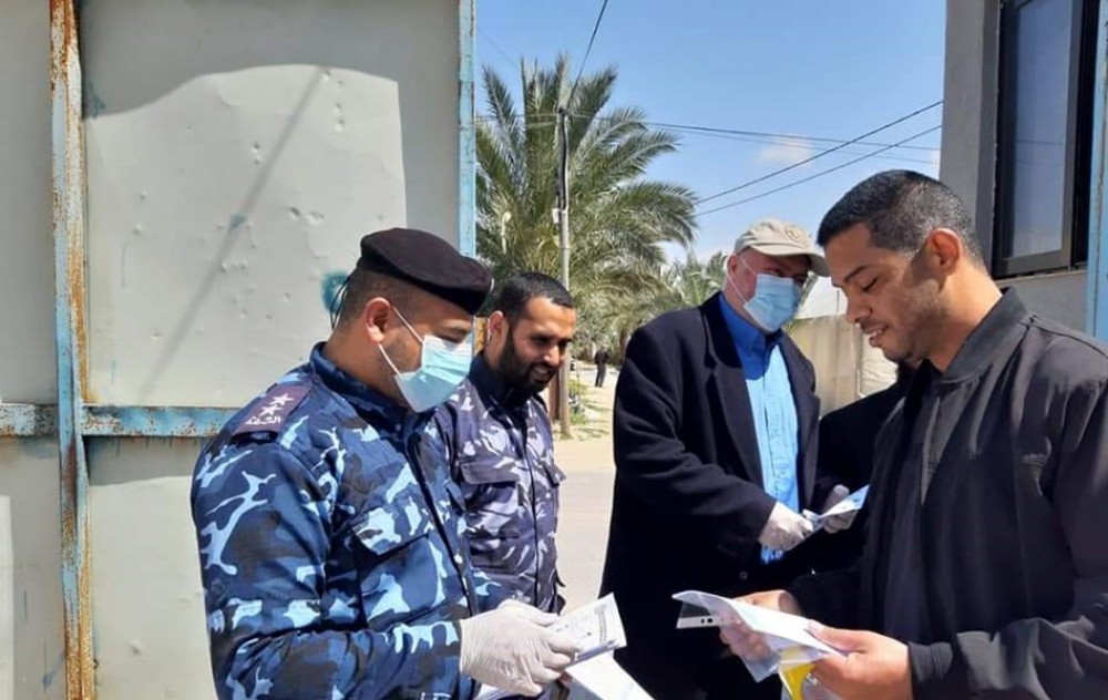 التوجيه السياسي ينظم جولات ميدانية للأجهزة الأمنية بمحافظات غزة