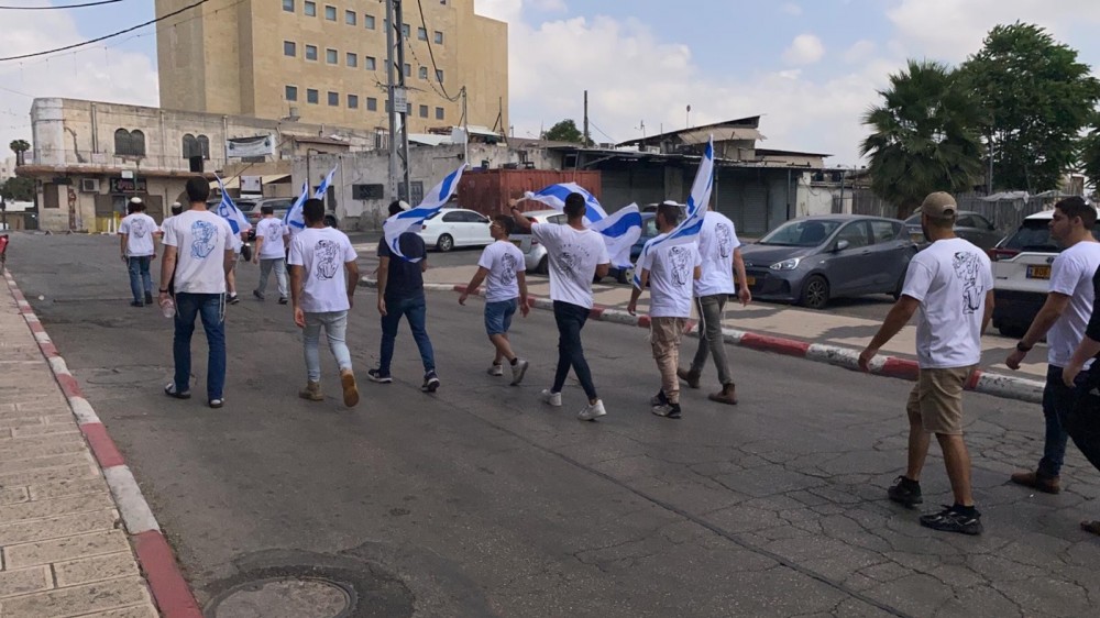 مسيرة أعلام للمستوطنين في اللد4