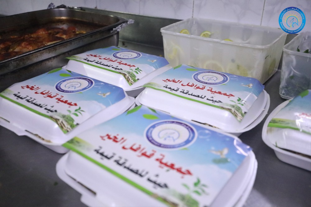 قوافل الخير توفر (200) وجبة للمستضافين في الحجر الصحي بغزة