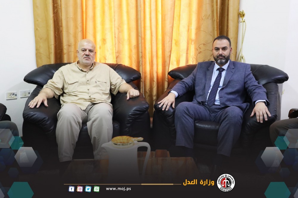 وكيل وزارة العدل يبحث مع نظيره بالداخلية  ملفات تخص حالة العدالة