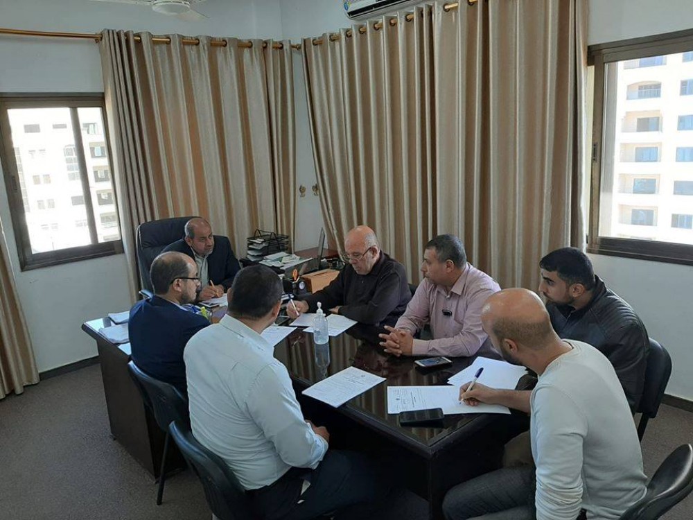 مدير عام الأملاك بالأوقاف يبحث ملف الأملاك في ظل وباء كورونا