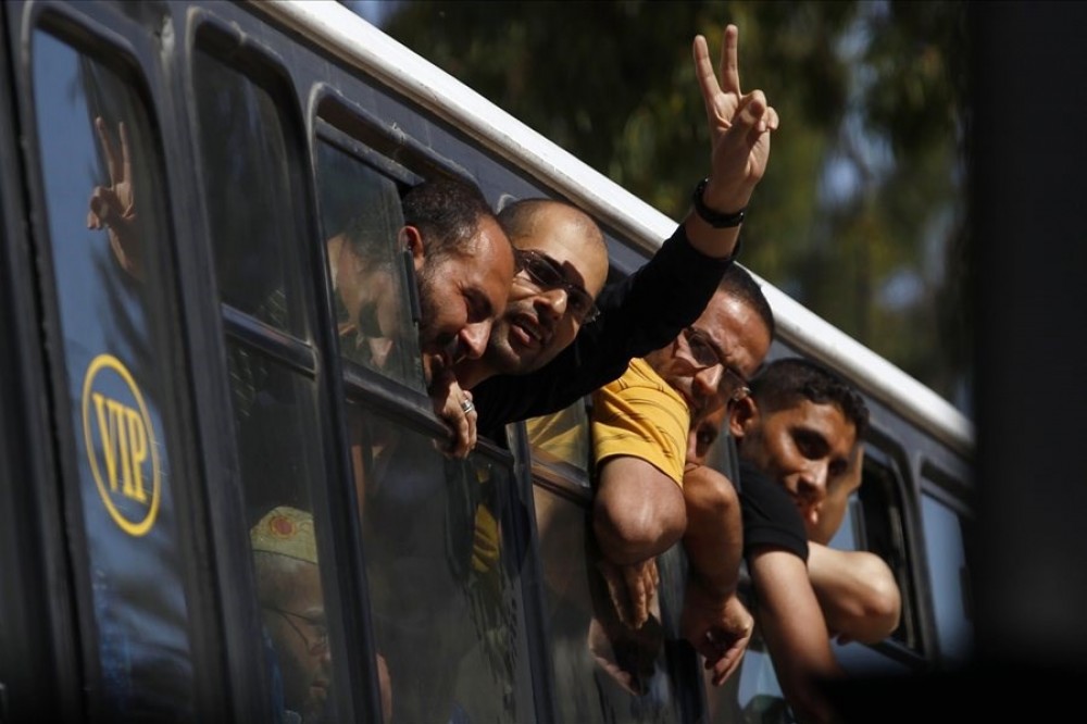 محررون خلال صفقة تبادل أسرى 