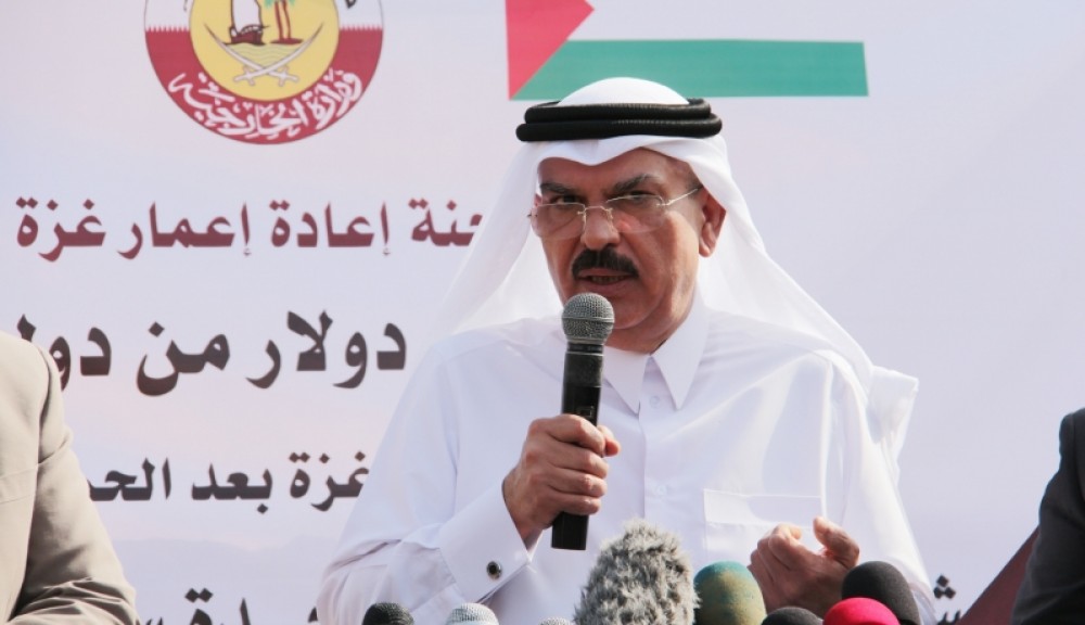 السفير القطري محمد العمادي 