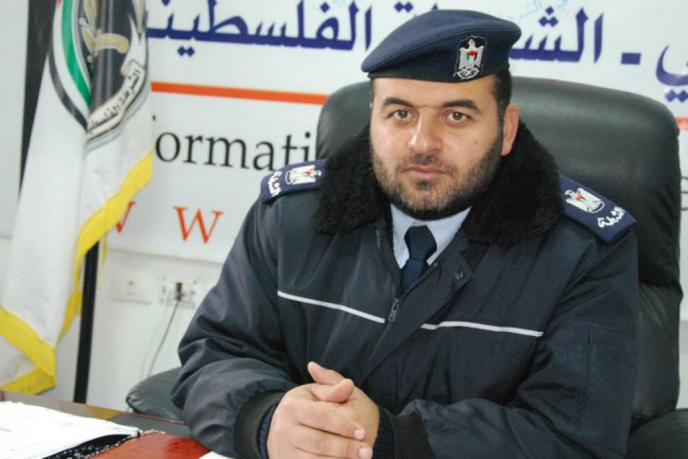 الناطق باسم الشرطة الفلسطينية المقدم أيمن البطنيجي