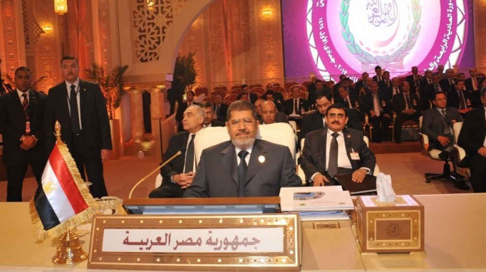 الرئيس المصري محمد مرسي